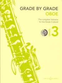 Grade By Grade Oboe Grade 3 Way + Cd Sheet Music Songbook