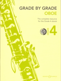 Grade By Grade Oboe Grade 4 Way + Cd Sheet Music Songbook