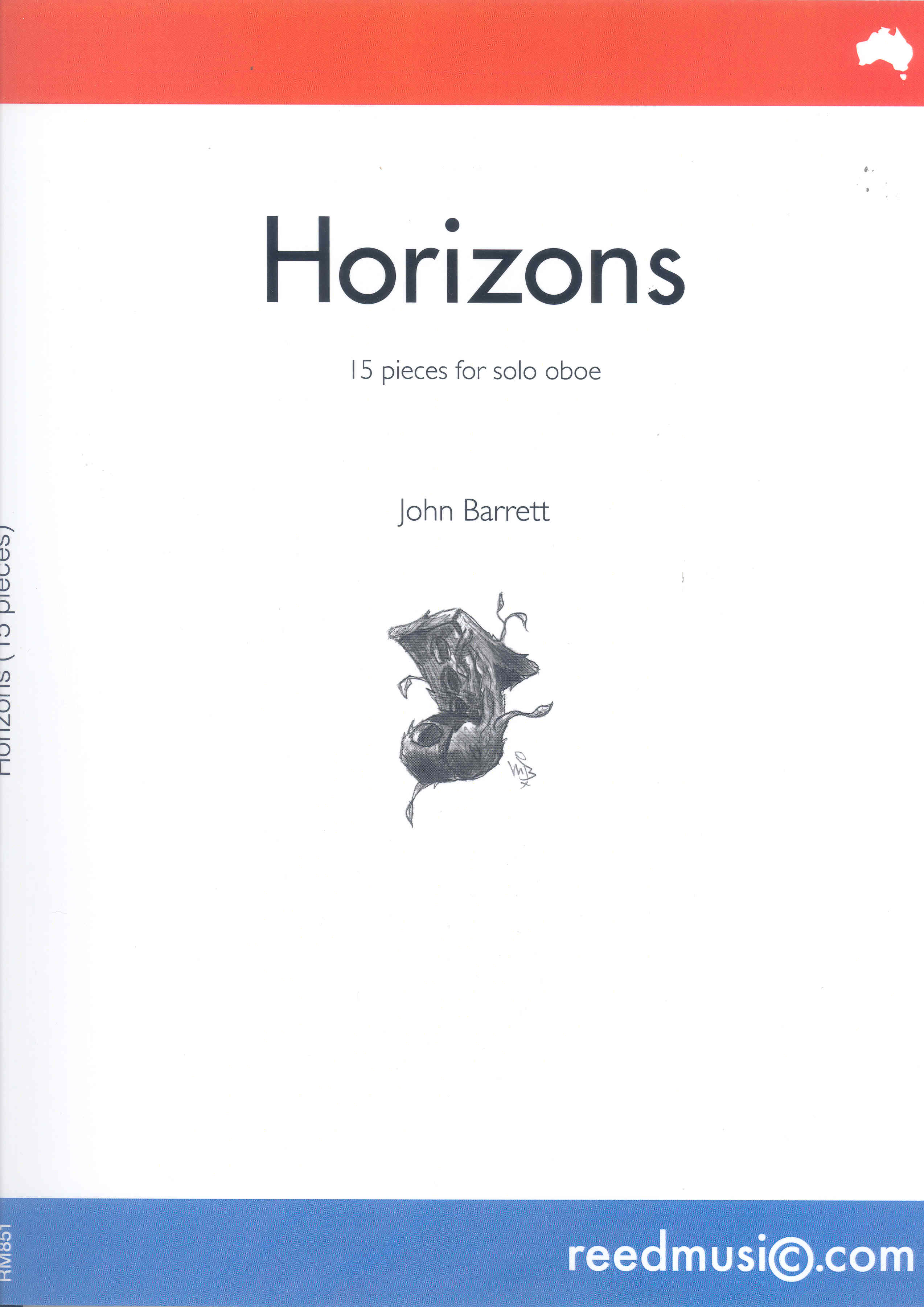 Barrett Horizons For Oboe Sheet Music Songbook