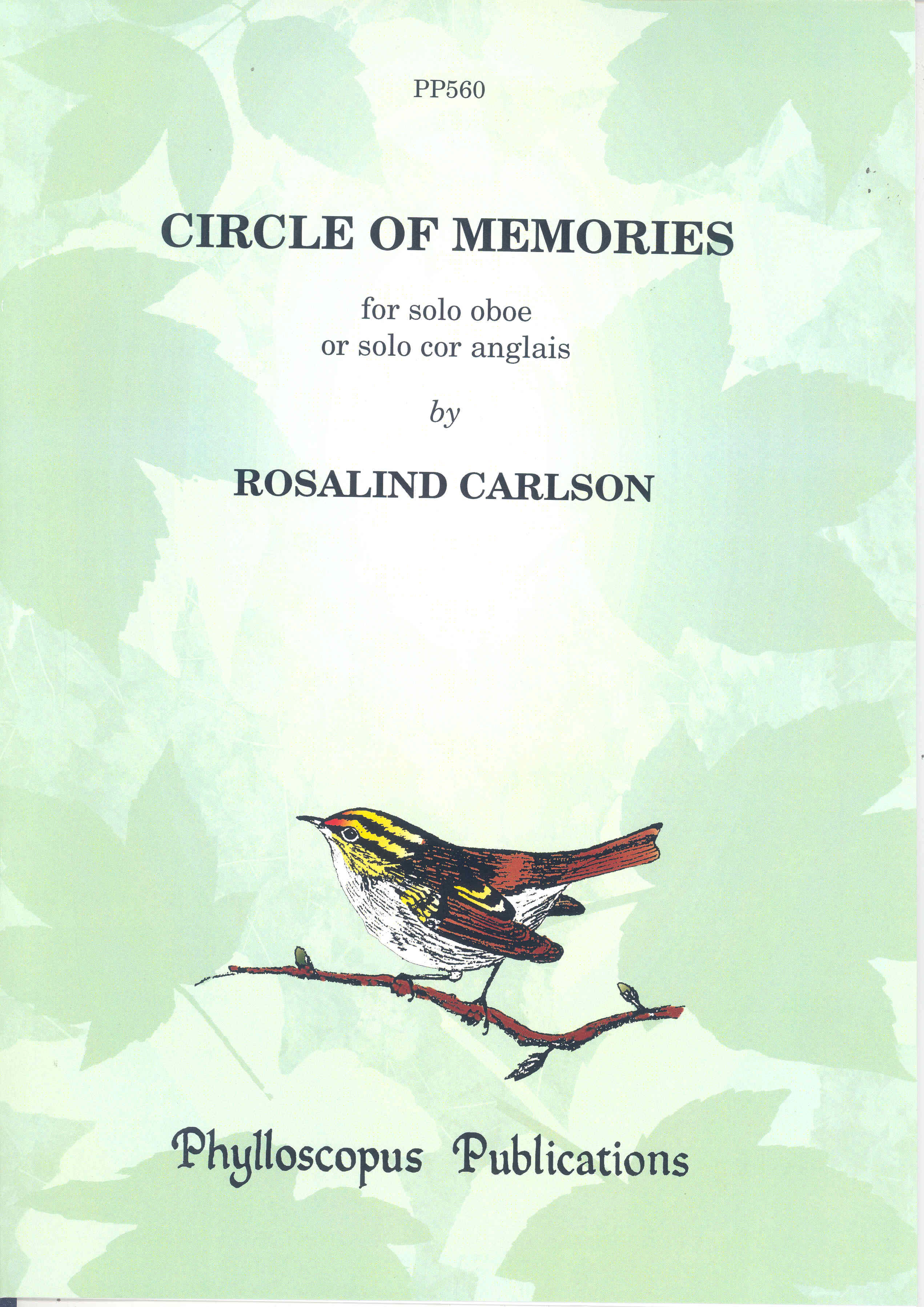Carlson Circle Of Memories Oboe Or Cor Anglais Sheet Music Songbook