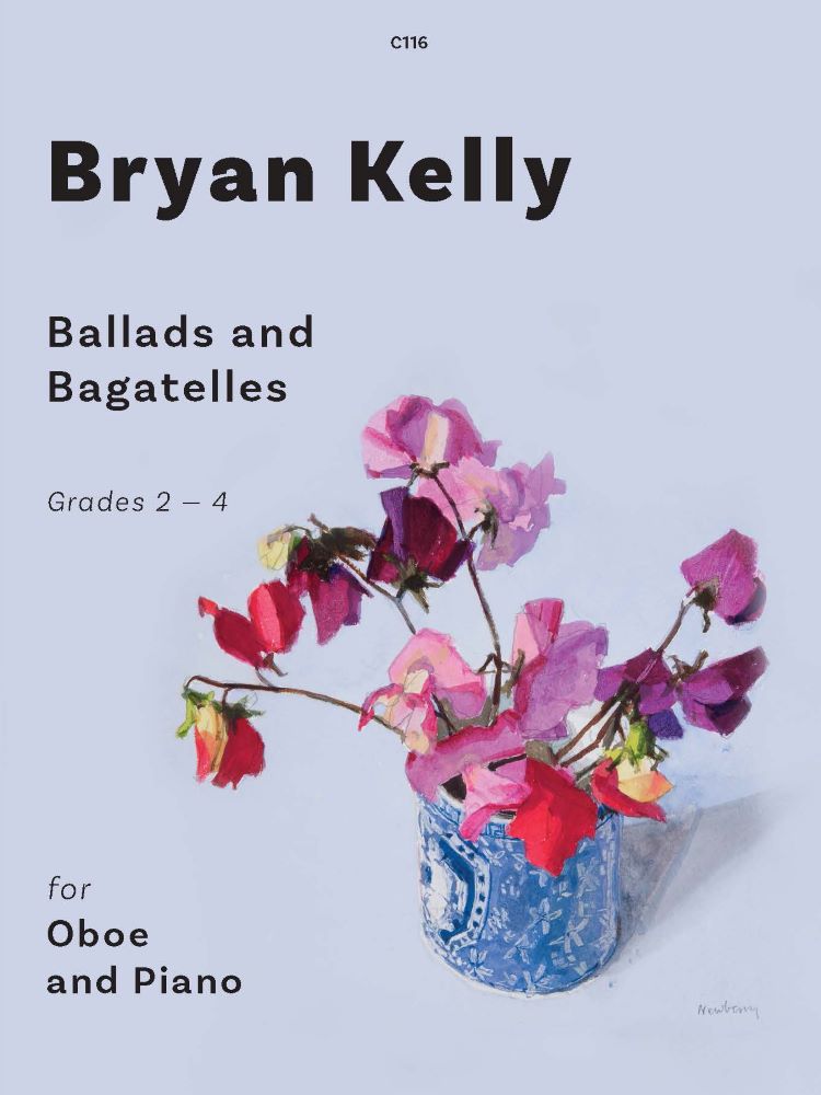 Kelly Ballads &  Bagatelles Oboe & Piano Sheet Music Songbook