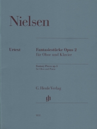 Nielsen Fantasy Pieces Op2 Oboe & Piano Sheet Music Songbook