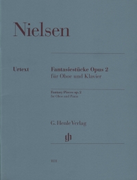 Nielsen Fantasy Pieces Op2 Oboe & Piano Sheet Music Songbook