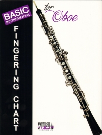 Basic Instrumental Fingering Chart Oboe Sheet Music Songbook