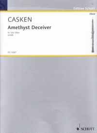 Casken Amethyst Deceiver Oboe Sheet Music Songbook