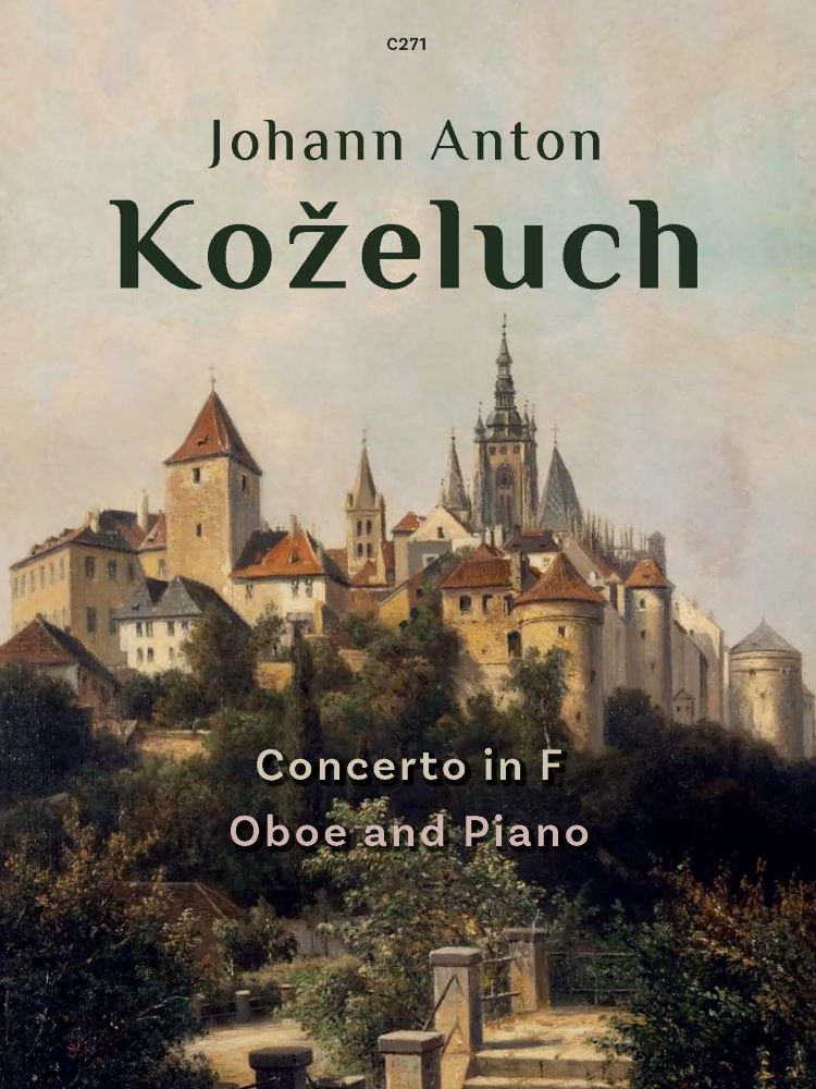 Kozeluch Concerto In F Major Oboe & Piano Sheet Music Songbook
