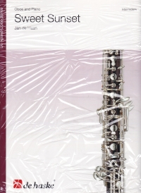 De Haan Sweet Sunset Oboe & Piano Sheet Music Songbook