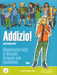 Addizio Sommerfeld Oboe German Text Sheet Music Songbook