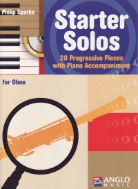 Starter Solos Oboe Sparke Book & Cd Sheet Music Songbook