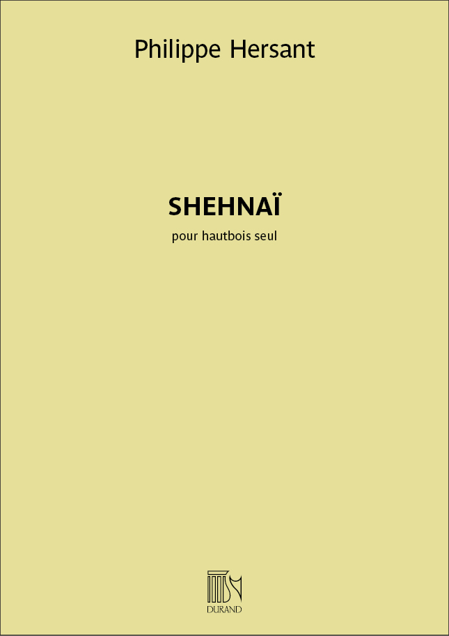 Hersant ShehnaÏ Sheet Music Songbook