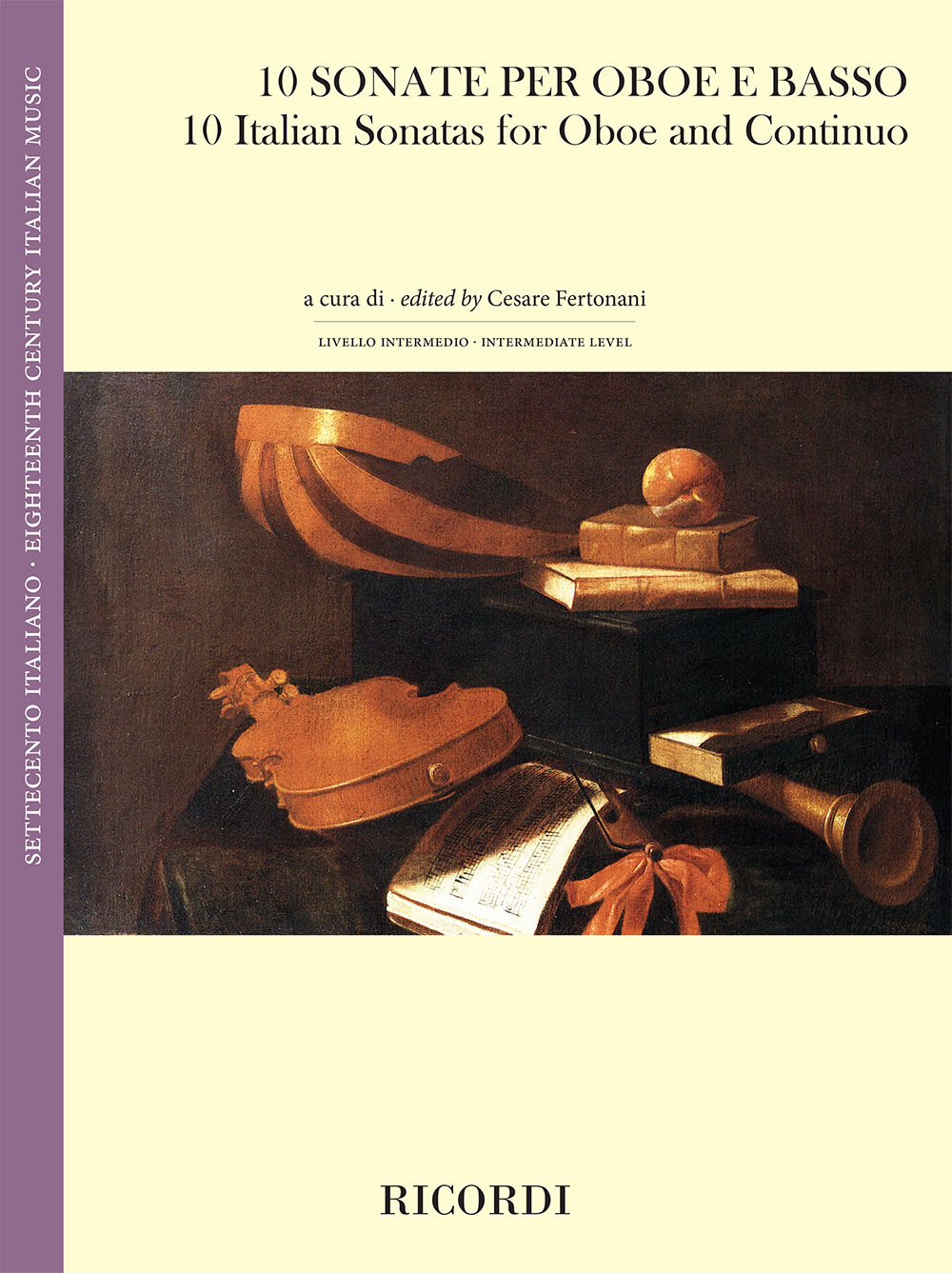 10 Sonate Per Oboe E Basso Sheet Music Songbook