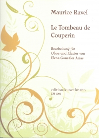Ravel Le Tombeau De Couperin Oboe & Piano Sheet Music Songbook