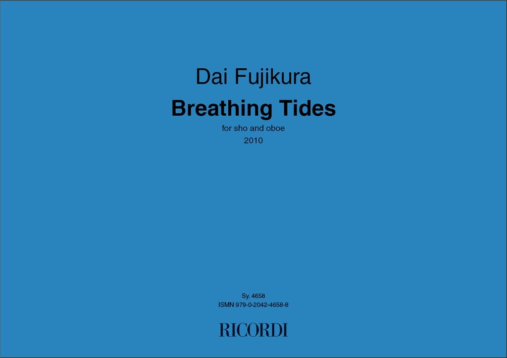 Fujikura Breathing Tides Sho And Oboe Sheet Music Songbook