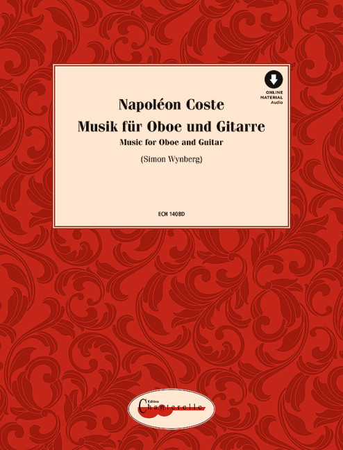 Coste Music Oboe, Flute/violin & Guitar Sheet Music Songbook