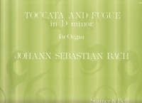 Bach Toccata & Fugue Dmin Organ Sheet Music Songbook