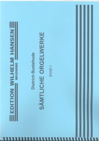 Buxtehude Organ Works Vol 1 Hedar Sheet Music Songbook