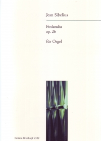 Sibelius Finlandia Op26 Organ Sheet Music Songbook