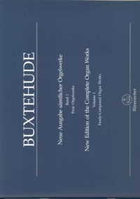 Buxtehude Organ Works Vol 1 (complete) Sheet Music Songbook