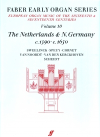 Early Organ Series Vol 10 Germany 1590-1650 Sheet Music Songbook