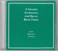 Graded Anthology For Organ Book 3 Thomas Cd Only Sheet Music Songbook
