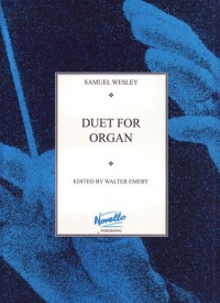 Wesley Duet For Organ No 19 4 Hands Sheet Music Songbook