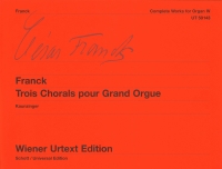 Franck Complete Organ Works Iv 3 Chorals Sheet Music Songbook