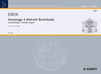 Eben Hommage A Dietrich Buxtehude For Organ Sheet Music Songbook