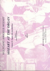 Mozart At The Organ Vol 2 Sheet Music Songbook