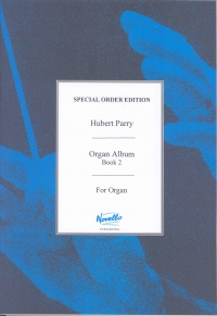Parry Organ Album Book 2 Sheet Music Songbook