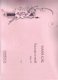 Gal Toccata Organ Sheet Music Songbook