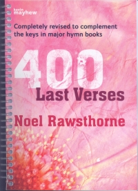 400 Last Verses Rawsthorne Paperback Organ Sheet Music Songbook
