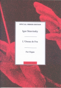 Stravinsky Firebird Berceuse & Finale Organ Sheet Music Songbook