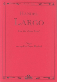 Handel Largo Organ Sheet Music Songbook