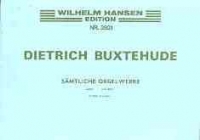 Buxtehude Organ Works Vol 1 Passacaglias Cicacona Sheet Music Songbook