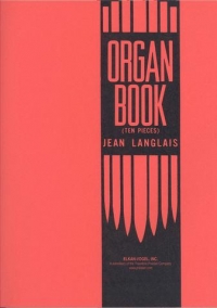 Langlais Organ Book Ten Pieces Sheet Music Songbook