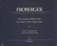 Froberger Keyboard & Organ Works Vi.2 Copied Sourc Sheet Music Songbook