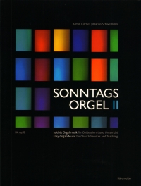 Sonntagsorgel Ii Easy Organ Music Sheet Music Songbook