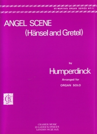 Humperdinck Angels Scene Organ Sheet Music Songbook
