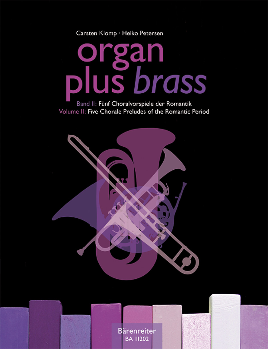Organ Plus Brass Vol Ii Organ Score + Wind Score Sheet Music Songbook