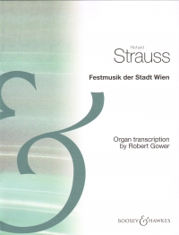 Strauss R Festmusik Der Stadt Wien Organ Sheet Music Songbook