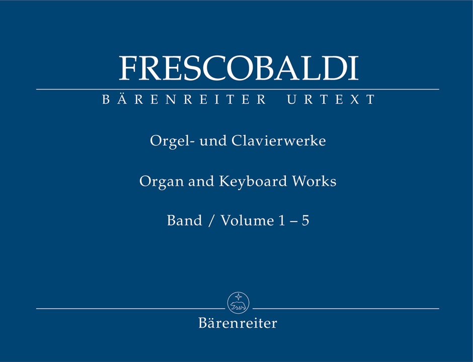 Frescobaldi Organ & Keyboard Works Volumes I-iv Sheet Music Songbook