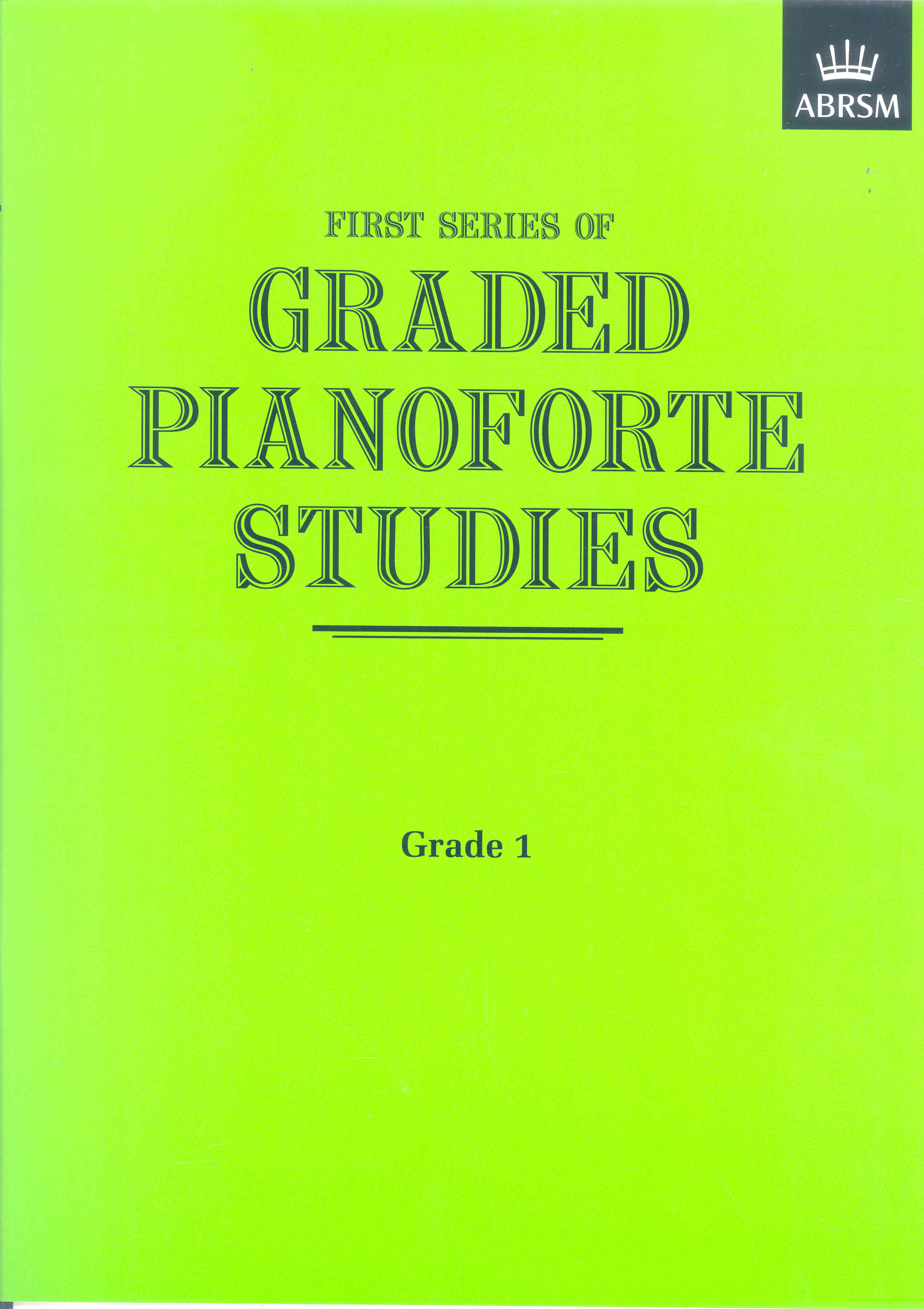Graded Piano Studies 1st Series Grade 1 Sheet Music Songbook
