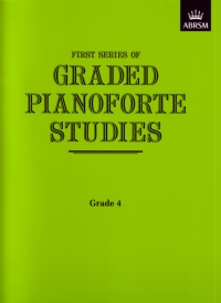 Graded Piano Studies 1st Series Grade 4 Sheet Music Songbook