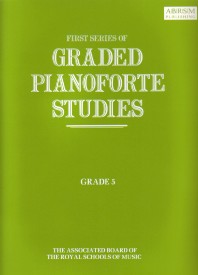 Graded Piano Studies 1st Series Grade 5 Sheet Music Songbook