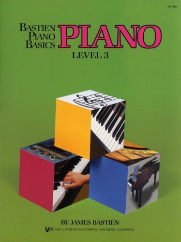 Bastien Piano Basics Piano Level 3 Wp203 Sheet Music Songbook
