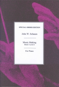 Schaum Music Making At The Piano Book 3 Sheet Music Songbook