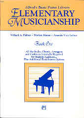 Alfred Basic Piano Elementary Musicianship Sheet Music Songbook