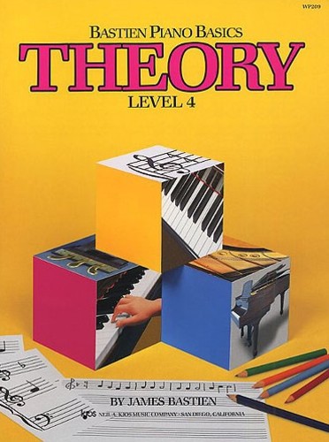 Bastien Piano Basics Theory Level 4 Wp209 Sheet Music Songbook
