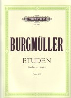 Burgmuller Studies Op105 Piano Sheet Music Songbook