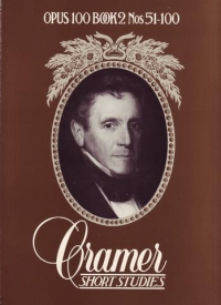 Cramer Short Studies Op100 Book 2 (51-100) Piano Sheet Music Songbook